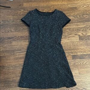 Chic Black and White LOFT Dress Size 00P